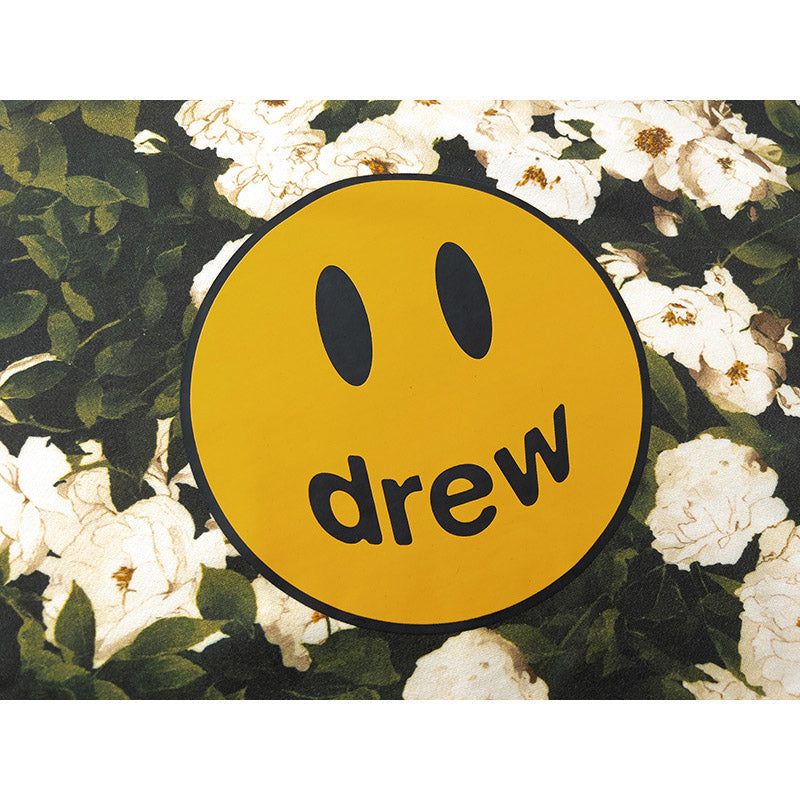 Drew House Hoodie Unisex Loose Casual White Rose Hoodie